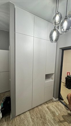 Встроенный шкаф в прихожую 